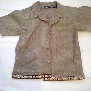 BOYS SHIRT 24 MONTHS/SHORTS 2T